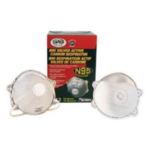 Sas SAS SA8712 N95 Valued Active Carbon Respirator with Seal SA8712 - main